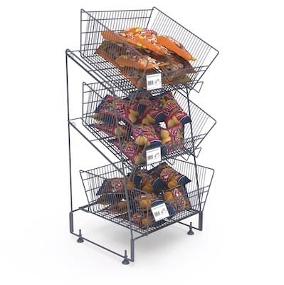 CROSSELING STAND WITH THREE BASKETS