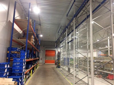 Warehouse in Estonia - assembled warehouse shelving systems - VVN.LV. 4
