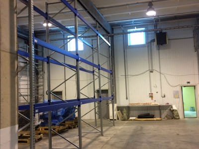 Warehouse in Estonia - assembled warehouse shelving systems - VVN.LV. 6