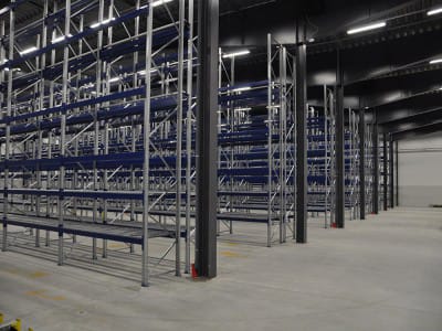 Installation / assembly of warehouse shelving systems - Sweden 3