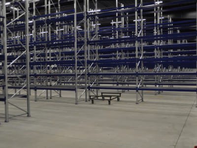 Монтаж складских стеллажных систем - Швеция 5