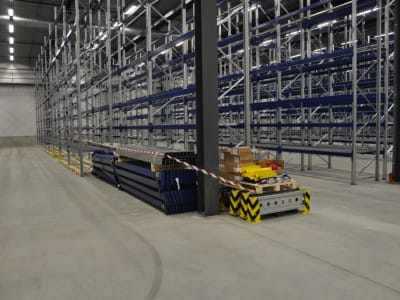 Installation / assembly of warehouse shelving systems - Sweden 6