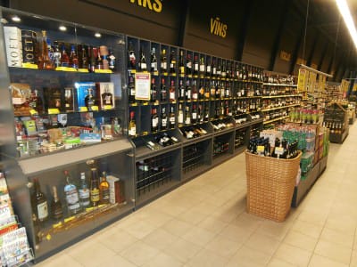 Gėrimų lentynos - TOP parduotuvė Salacgrivoje