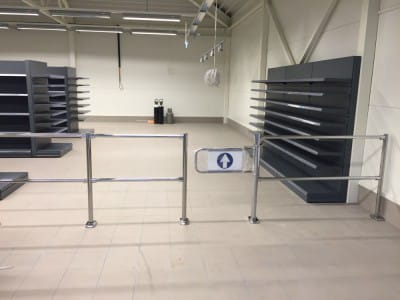 Shop shelves and equipment - delivery and assembly - VVN.LV