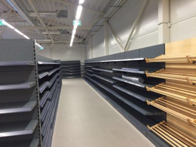 New store shelves - VVN.LV